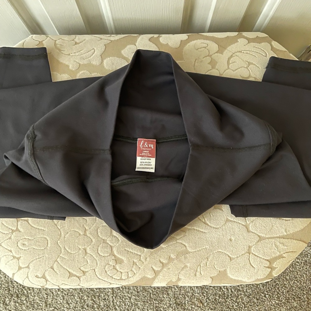 Black 7/8 Legging